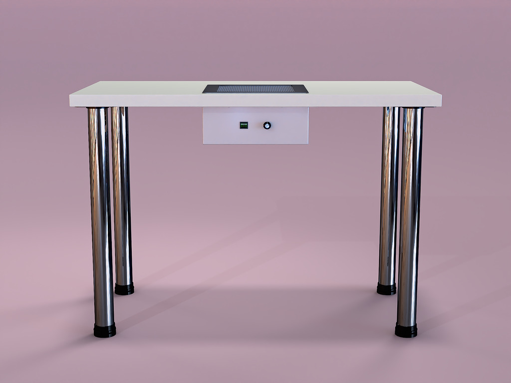 Ola nail table with dust collector